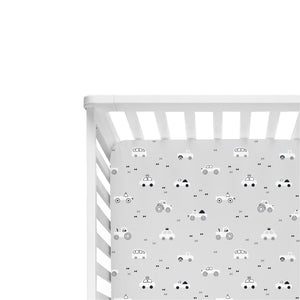 Vroom, Vroom Cars, Tractors Fitted Sheet - Cot and Cot Bed