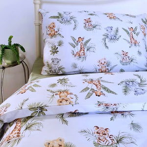 safari single bedding set, fabricco uk , baby shop