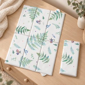 Botanical & Butterfly Travel Changing Mat | Fabricco