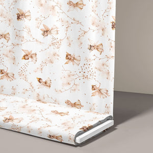 Cotton Fabric - Little Fairy in Beige
