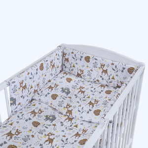 baby cot bedding with bumper
