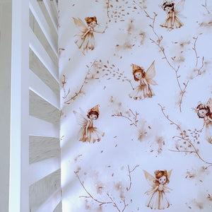 baby girl fairy cot bedding, Fabricco baby shop uk