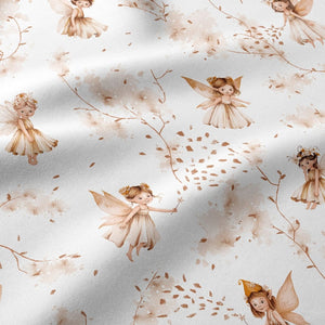 baby girl fairy cotton fabric, uk