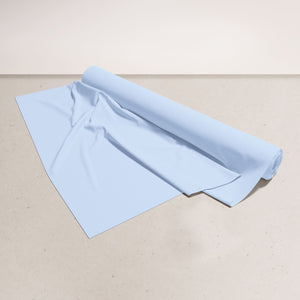blue plain cotton fabric