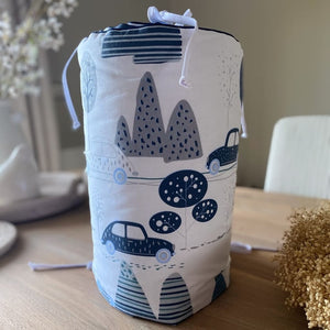 cot bed bumper , cars for boys bedroom