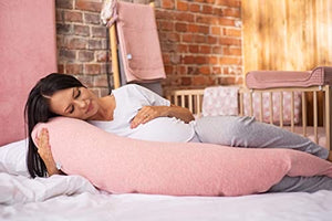 Pregnancy & Feeding Pillow - Pink Melange
