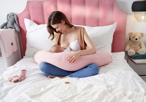 Pregnancy & Feeding Pillow - Pink Melange