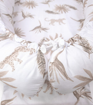 Baby Nest, 0-12 months , Boho - Safari - Beige
