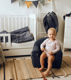 Luxury Quilted Play Mat and Toy Storage Bag All-In-One for Baby / Toddler, NATURE & FOREST