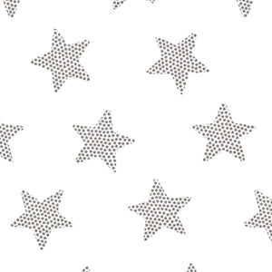Monochrome Stars Foldable Travel Changing Mat
