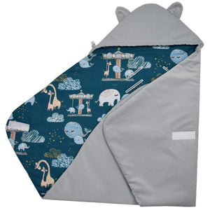 Baby Car Seat Blanket , Baby Wrap - AMUSEMENT PARK