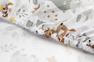 Forest Friends Fitted Sheet - Cot and Cot Bed