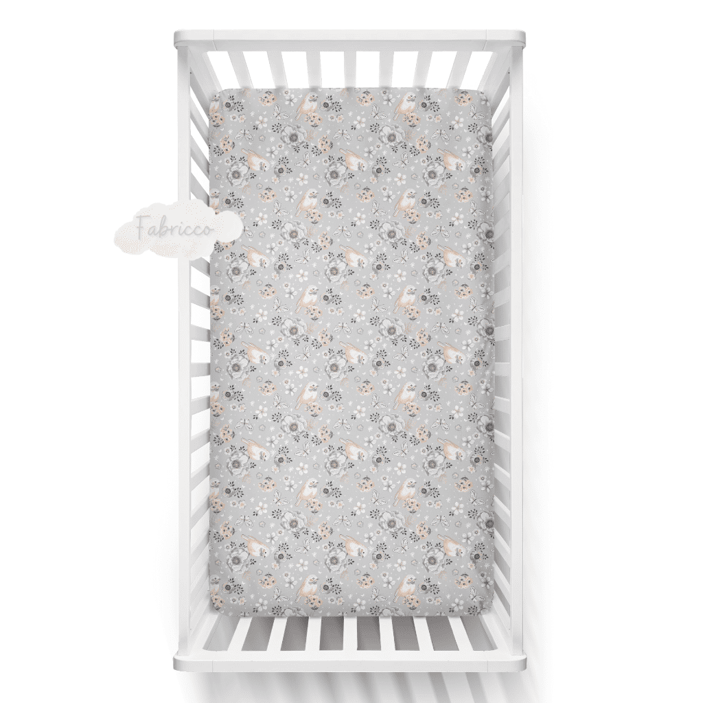  Little Robin Baby Fitted Sheet!, Fabricco uk, baby shop Ireland