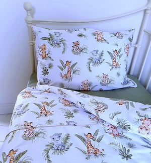 safari single bedding set, fabricco uk , baby shop