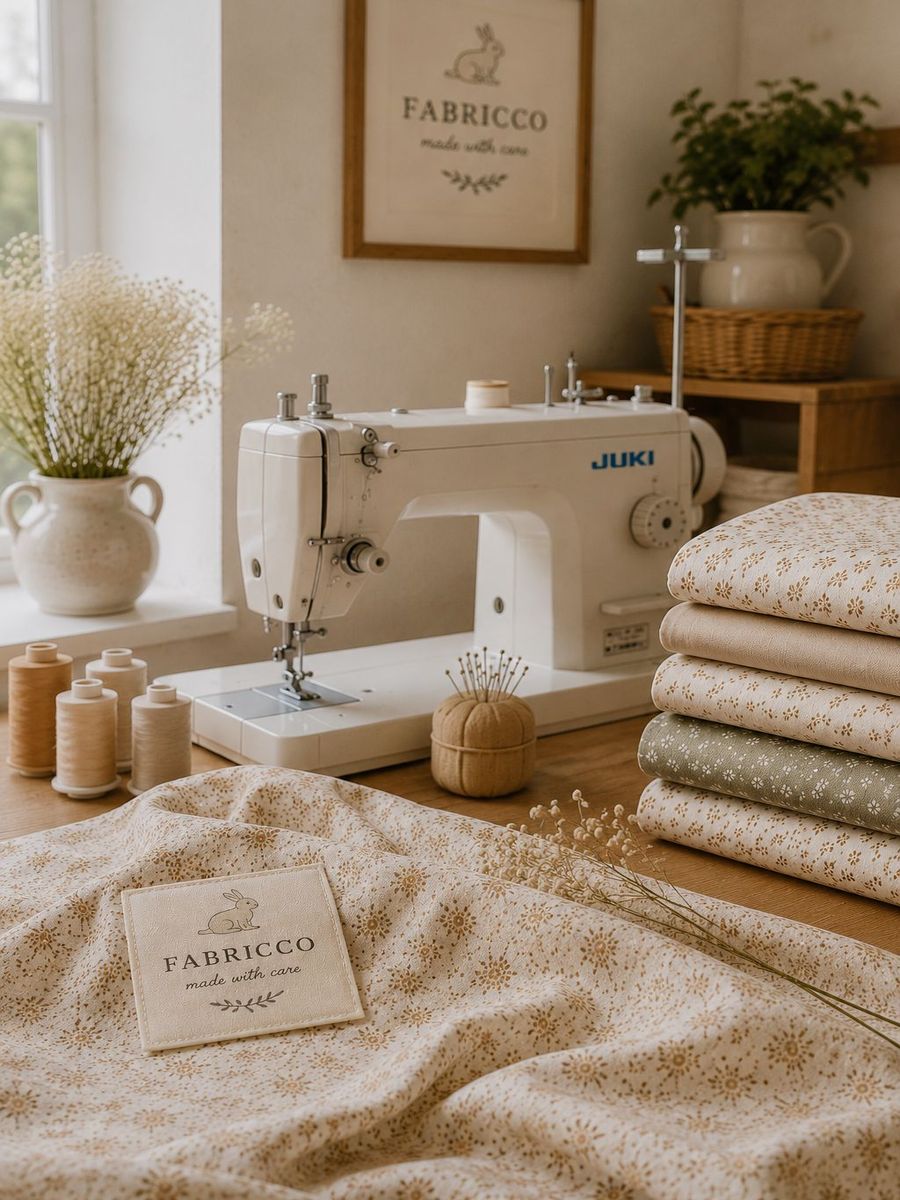 Natural cotton children’s bedding fabrics carefully sewn in the Fabricco Northern Ireland workshop