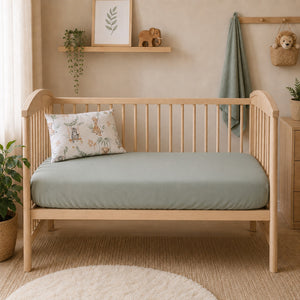  Sage Green Safari  Baby Bedding UK