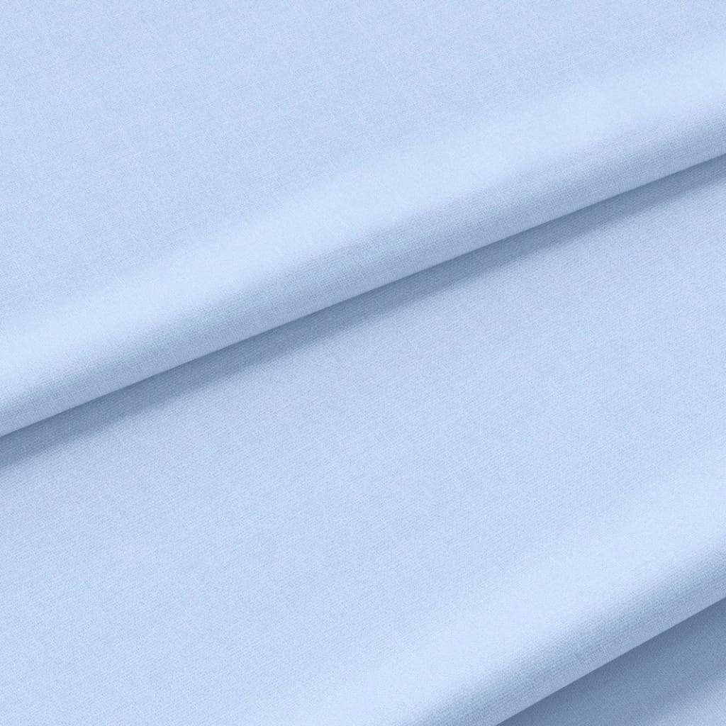 blue plain cotton fabric