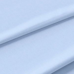 blue plain cotton fabric
