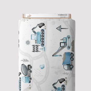 Under Construction Designs and diggers, this fabric is perfect for all your sewing projects.