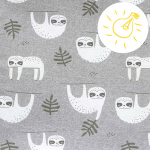 Baby Mini Bedding, Blanket and Pillow - Lazy Sloth