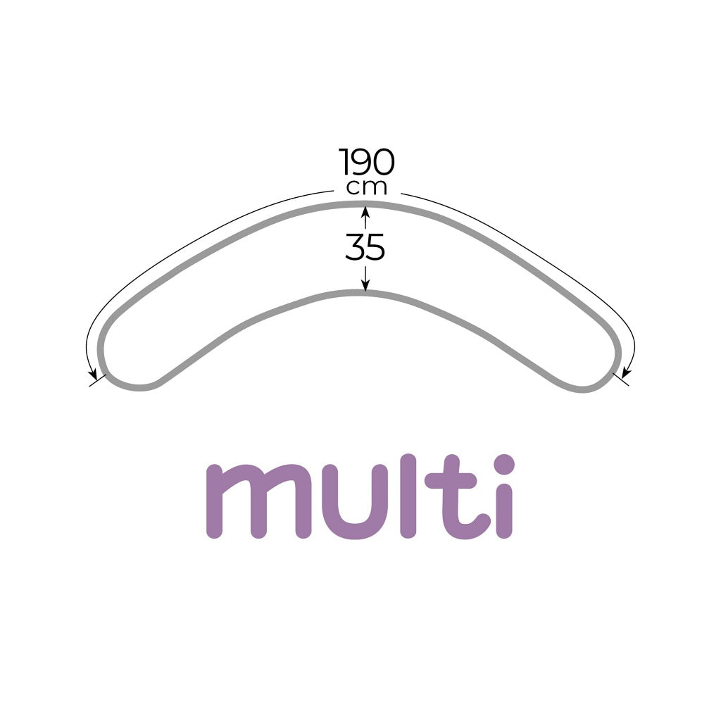 Pregnancy &amp; Feeding Pillow - Navy Stars