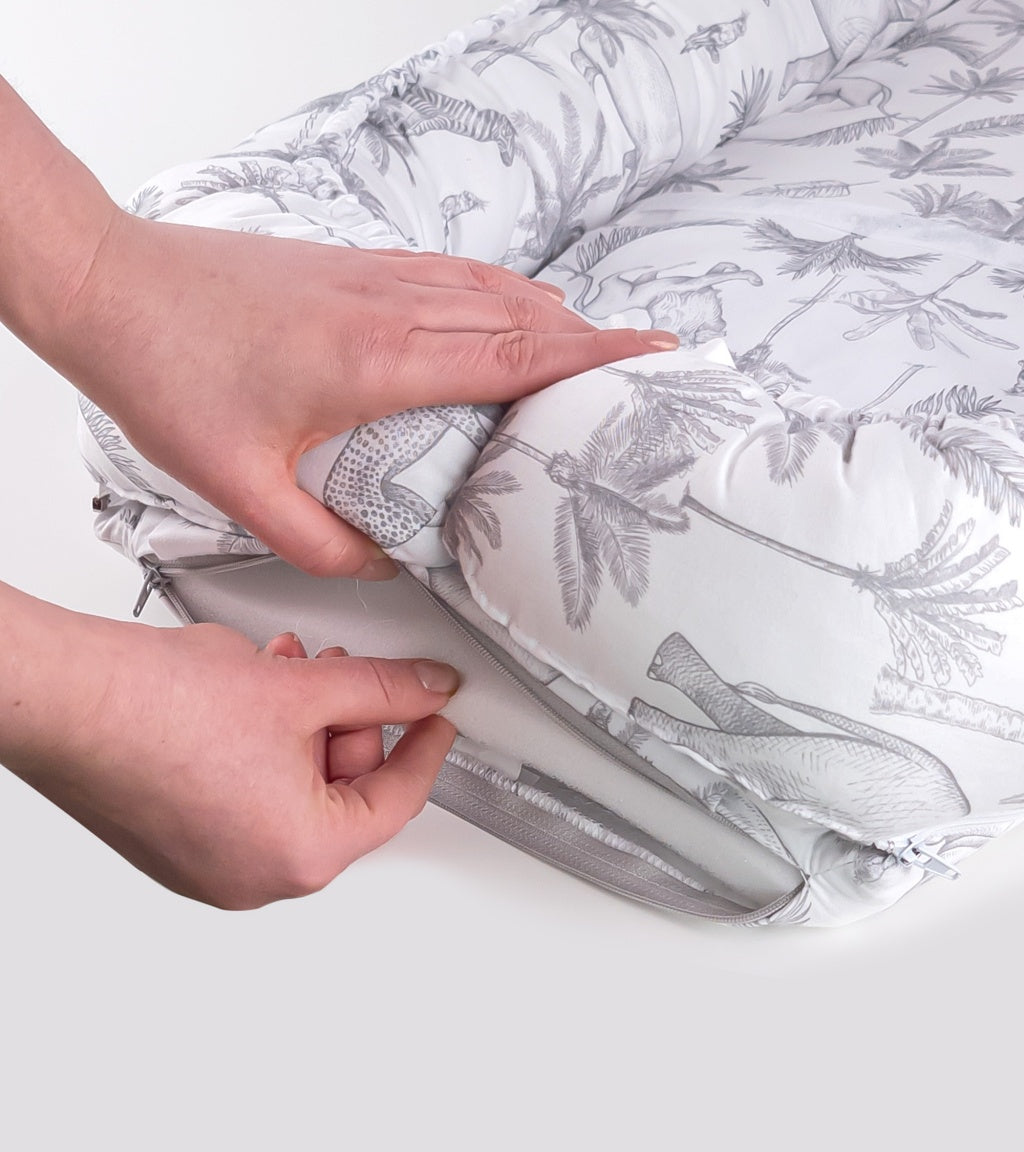 Baby Nest,  0-12 months , Boho - Safari - Beige