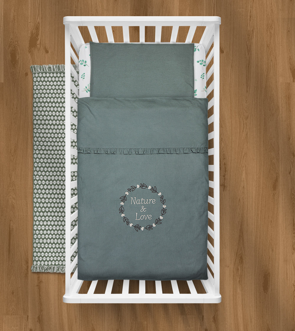 Nature &amp; Love Cot Bedding Set - Savanna