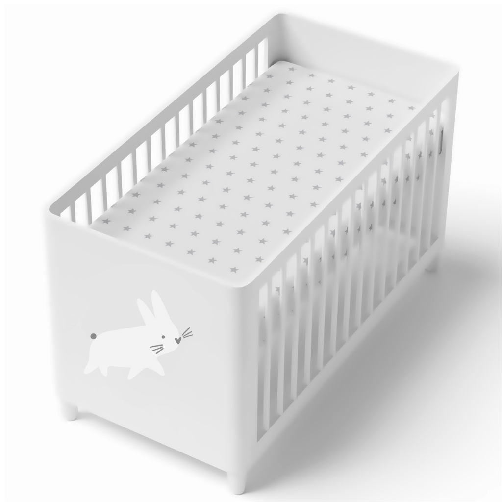 Little Stars Fitted Sheet - Cot and Cot Bed