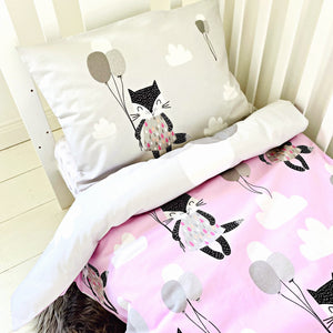 cot bedding set Little Cat