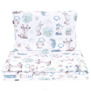 COT  BEDDING SET WITH BUMPER FOR BOYS  & GIRLS NURSERY PERFECT FOR COT BED 60 X 120 CM. Fabricco 