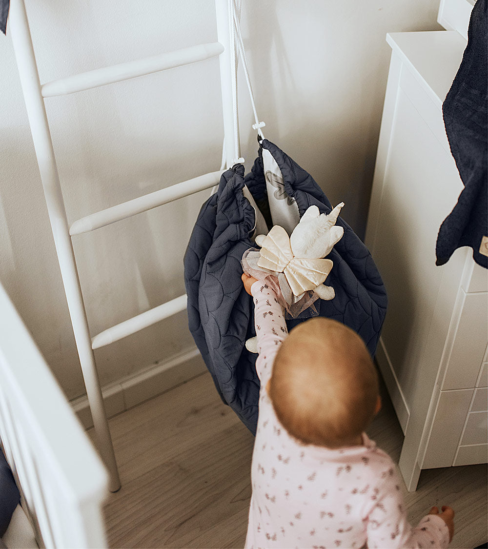 Luxury Quilted Play Mat and Toy Storage Bag All-In-One  for Baby / Toddler,  NATURE &amp; FOREST