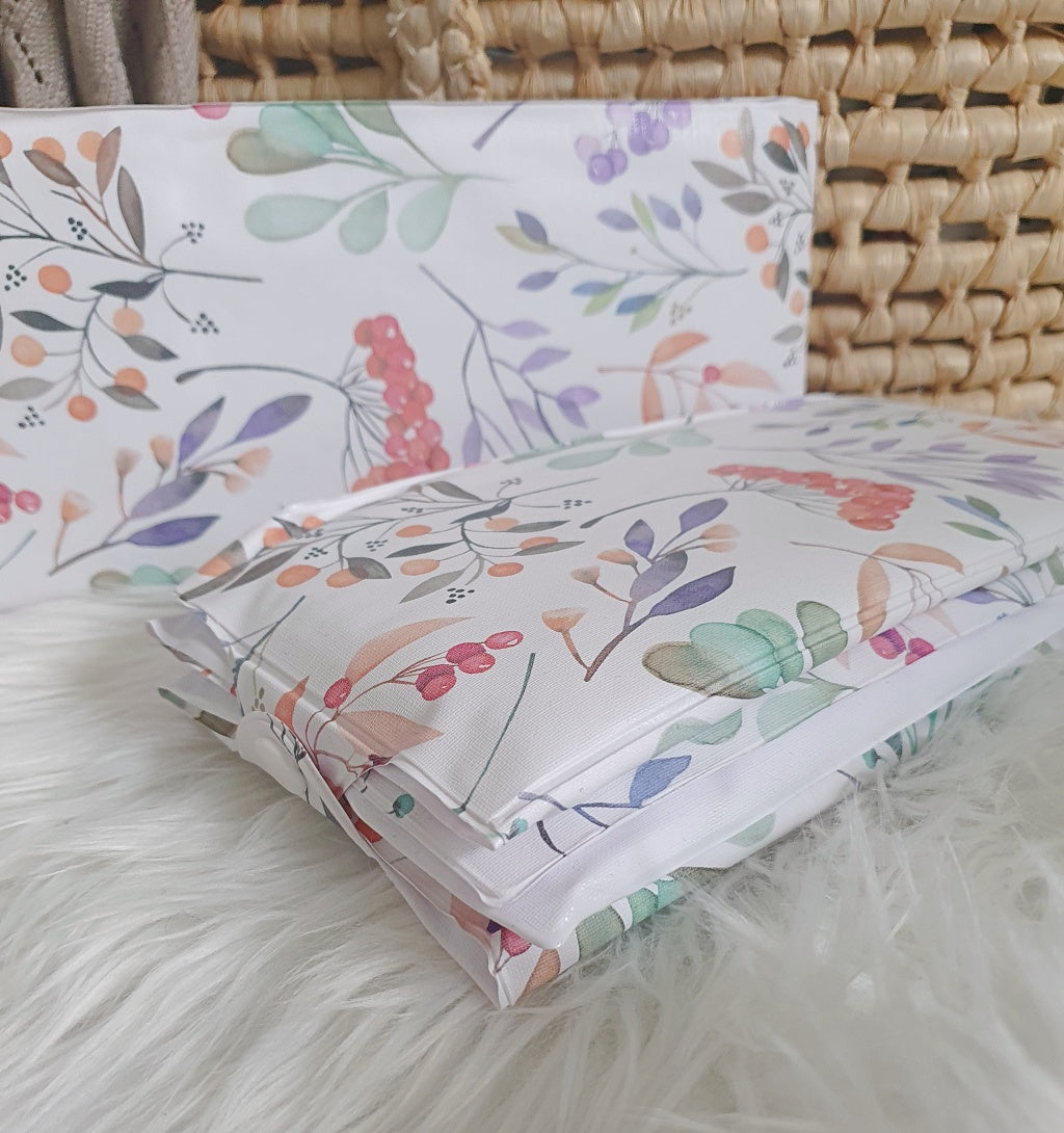 baby changing mat, travel mat, baby girl