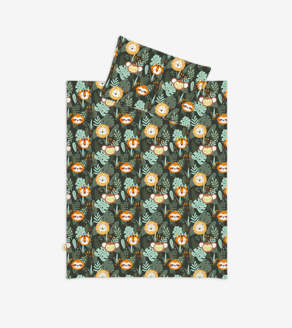 Baby Nest - Cocoon with little blanket and pillow ,  0-12 months , Jungle