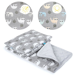 Baby Mini Bedding, Blanket (75x100cm) + Pillow (30x40cm) - Candy Andy Lazy, Fabricco