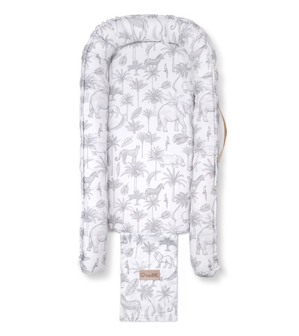 modern lifestyle products for families with babies.  Scandi Inspired Nursery, Kids and Interiors . Safari baby nest. Jungle nursery