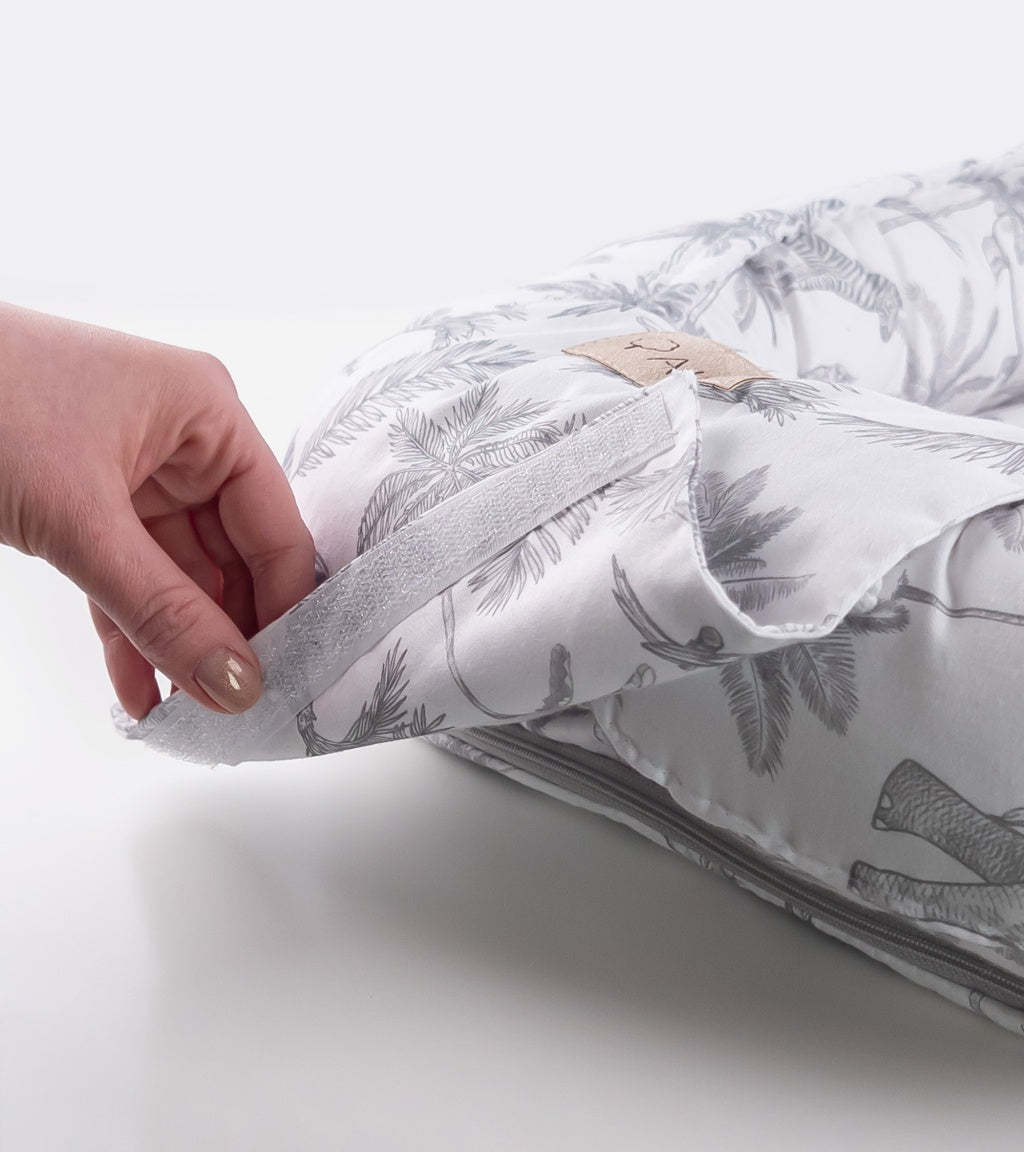 Baby Nest,  0-12 months , Boho - Safari - Grey