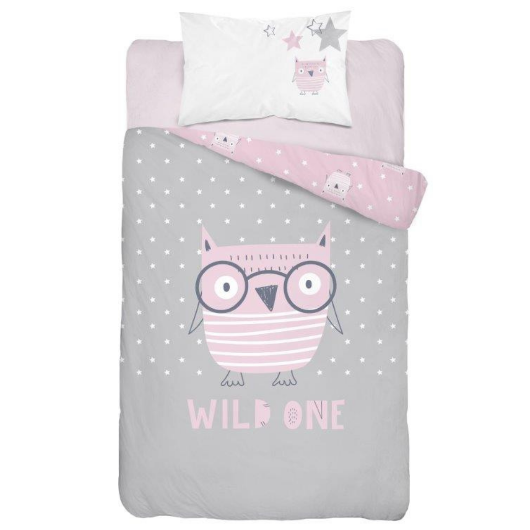 Baby girl store owl bedding