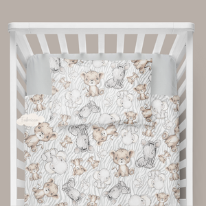 safari baby room, safari baby bedding, toddler safari bedroom, Fabricco , Kids room decor